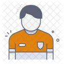 Athlete gaming player  Icon