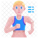 Athlete Woman  Icon