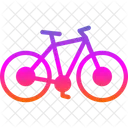 Athletic Bicycle Bike Icon