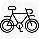 Athletic Bicycle Bike Icon