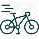 Athletic Bicycle Bike Icon
