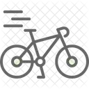 Athletic Bicycle Bike Icon