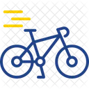 Athletic Bicycle Bike Icon