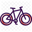 Athletic Bicycle Bike Icon