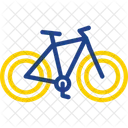 Athletic Bicycle Bike Icon