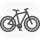 Athletic Bicycle Bike Icon
