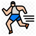 Athletic Runner Icon