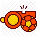 Athletics Coach Foul Icon