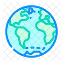 Atlantic Ocean Map Icon