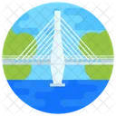 Bridge Atlantic Bridge Footbridge Icon