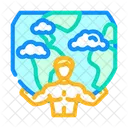 Atlas Greek God Icon