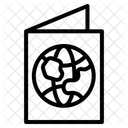 Atlas Map Country Icon