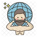 Atlas Geografia Globo Ícone