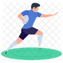 Atleta Yoga Gimnasia Icono