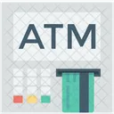 Atm Machine Withdrawal Icon