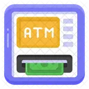 Instant Banking Atm Cash Machine Icon