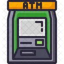 Atm Machine Banking Icon