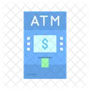 Atm Cash Machine Billing Machine Icon