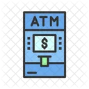 Atm Cash Machine Billing Machine Icon