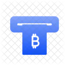 Bitcoin-Geldautomat  Symbol