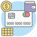 Bank Card Atm Card Smart Card Icon