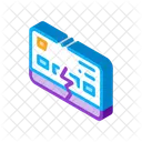 Firm Breakdown Bankruptcy Icon