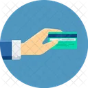 Atm-card In Hand  Icon