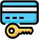 Atm Card Lock Security Icon