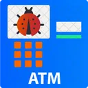 Atm Hack Atm Bug Atm Malware Icon
