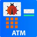 Atm Hack Atm Bug Atm Malware Icon