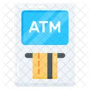 Atm Automated Teller Cash Machine Icon