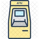 ATM マシン  アイコン