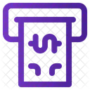 Atm Withdrawal Money Icon