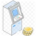 Atm Machine Withdrawal Icon