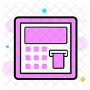 Atm Money Dispenser Cash Withdrawal Icon
