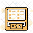 Atm Money Dispenser Cash Withdrawal Icon