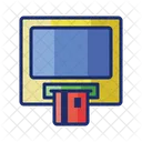 Atm Automated Teller Machine Card Icon