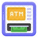 Instant Banking Atm Cash Machine Icon