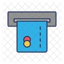 Atm Cash Dispenser Automated Teller Machine Icon