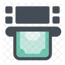 Geldautomat Bankomatkarte Abhebung Symbol