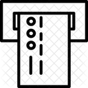 Geldautomat Bankomatkarte Debitkarte Symbol