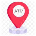 Map Atm Location Direction Icon