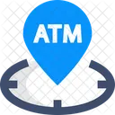 ATM 위치  아이콘