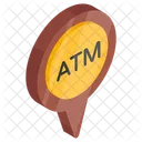 Atm Location Atm Pin Atm Direction Icon