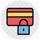 Banking Lock Card Protection Icon