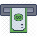 Atm Machine Dollar Bank Note Icon