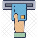 Atm Machine Gesture Hand Icon