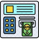 Atm Machine Automated Cash Icon