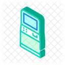Atm Kiosk Isometric Icon