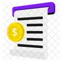 Atm Receipt  Icon